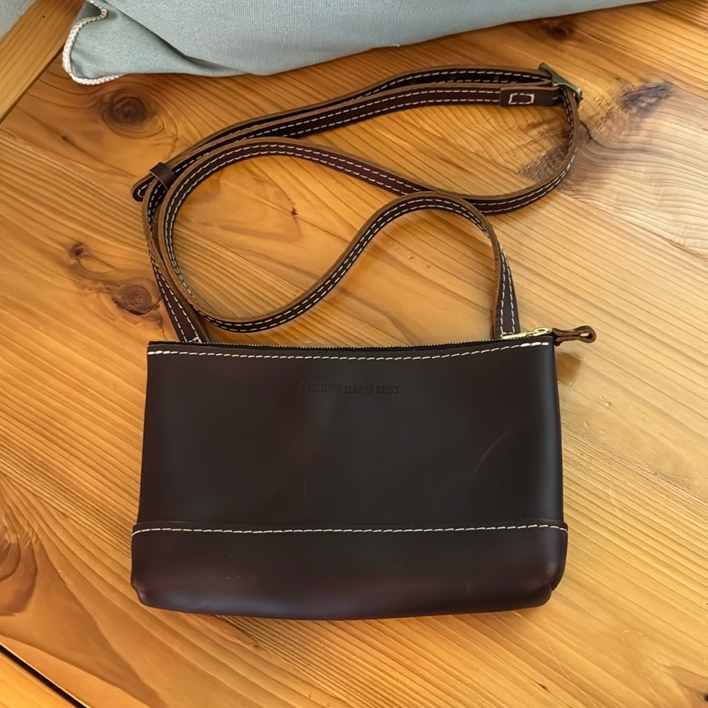 Portland Leather Goods mini crossbody